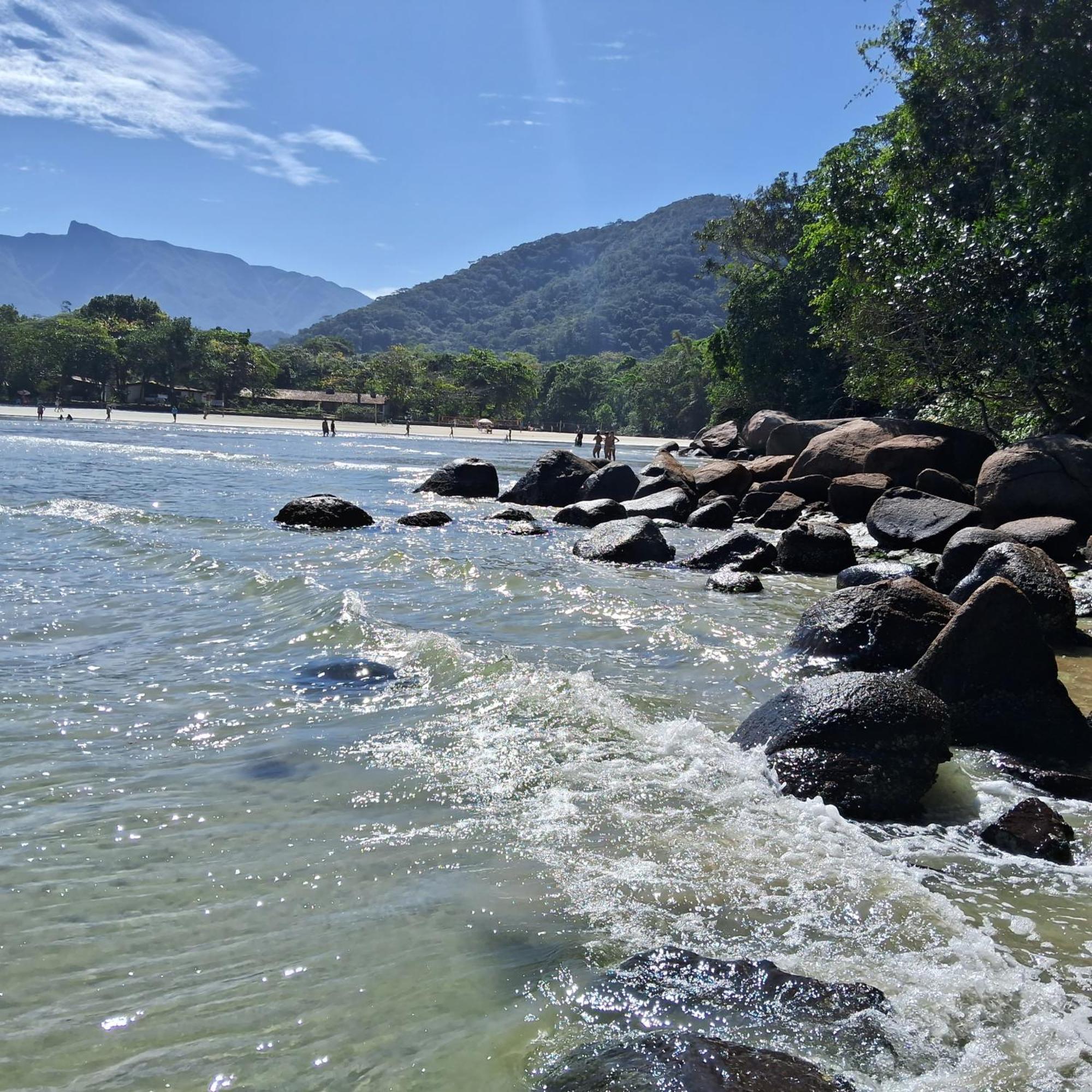 Recanto vista pro mar 100 mt da praia Caraguatatuba Exterior foto